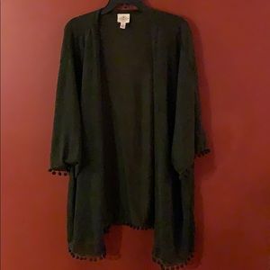 St. John’s Bay Olive Cardigan